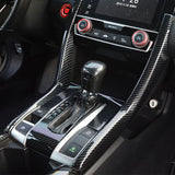 Carbon Fiber Car Gear Panel Trim Shift Panel
