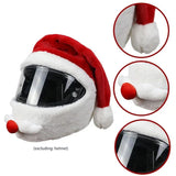 Christmas Motorcycle Helmet Full Face Motorcycle Helmet Cartoons Cover Christmas Santa Just A Helmet Cover