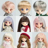 Ob11 Doll Wigs Soft Cute Braid Hair Bangs
