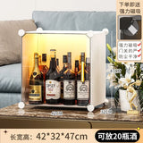 Living Room Wine Small Display Cabinet Light Luxury