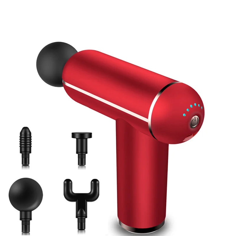 Portable LCD Display Massage Fascia Gun For Body