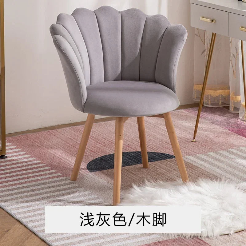 Nordic Computer Pink Chair Girl Dressing Stool Living