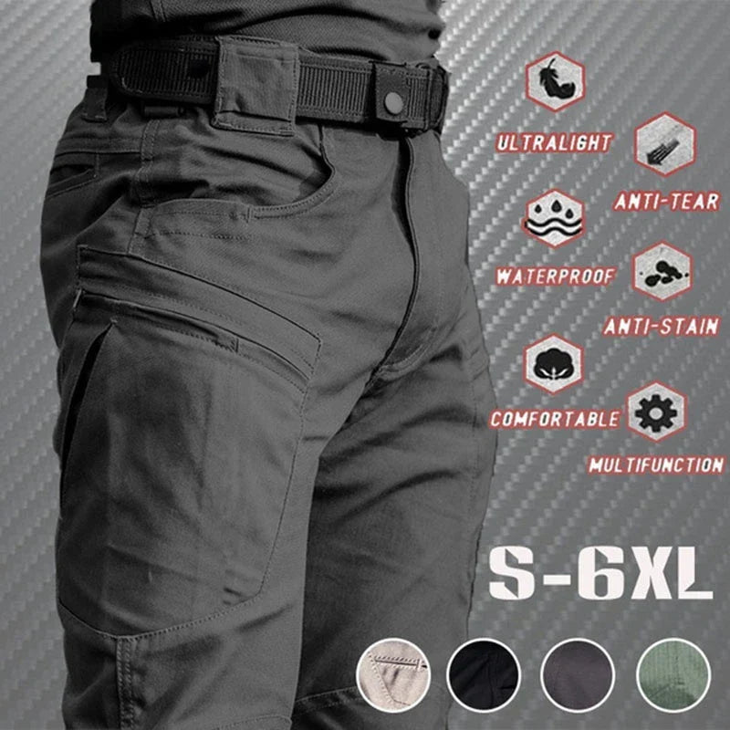 New Affairs Tactical Cargo Pants Men Summer Outdoor