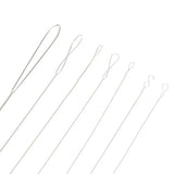 5pcs7pcs Stainless Steel Beaded Needle For Beads Threading
