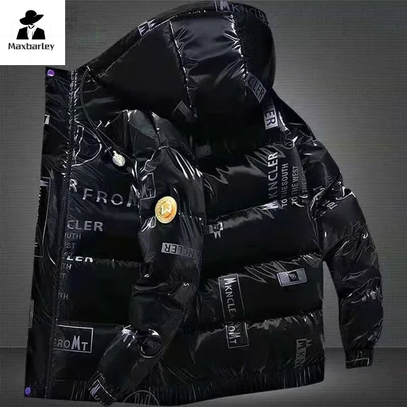 Men's autumn and winter jacket white duck down