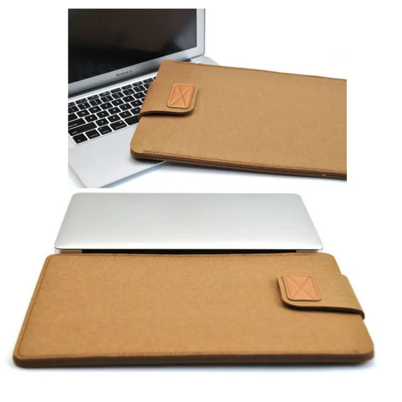 Felt Sleeve Slim Tablet Case Cover Bag for