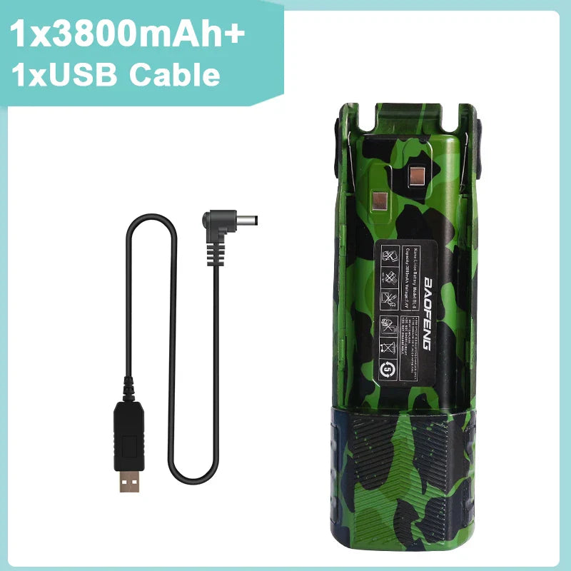 Baofeng UV-82 Battery 2800/3800/4200 mAh Enlarge for Walkie