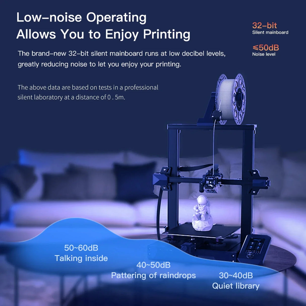 【Mexico】Creality Ender-3 V3 SE/Ender 3 S1/V3 KE High-precision Desktop 3D Printer FDM 3D Printing Resume Printing Function