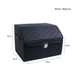 PU Leather Car Trunk Storage Box Top Grade