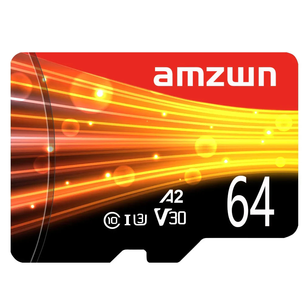 White Mini SD Card 64GB 32GB Flash Memory