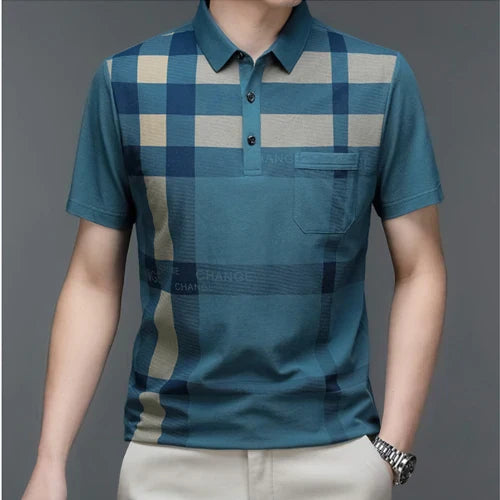 Summer new men polo shirt High quality brand
