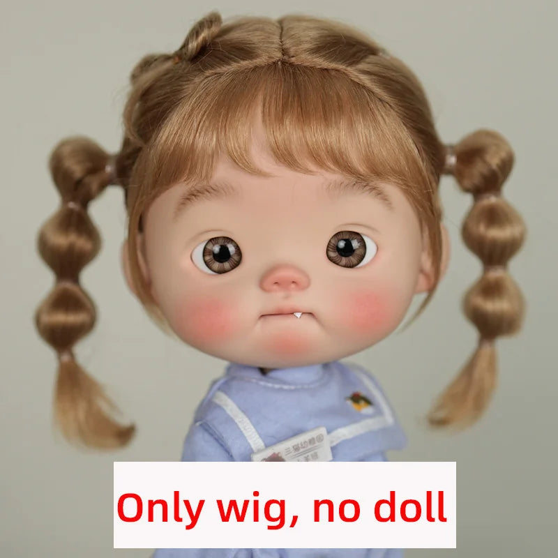 BJD Wig Big Head Dot Blyth Wig Soft