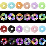12PCS LED Mix Color Wholesale French Elastic Hair
