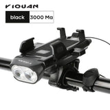 Multi-Function 4 in 1 Light Flashlight Bike Horn