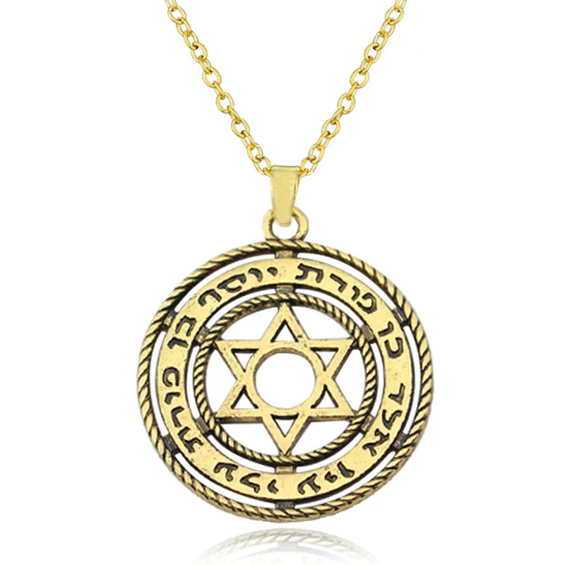 Movie Supernatural Dean Leather Rope Coppery Pendant Necklace