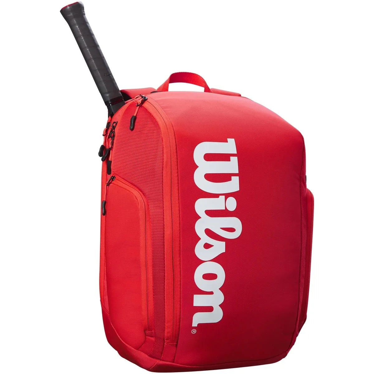 Wilson Super Tour Tennis Backpack Red Insulation Pocket