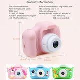 Kids digital camera cartoon multi-functions silicon case Micro