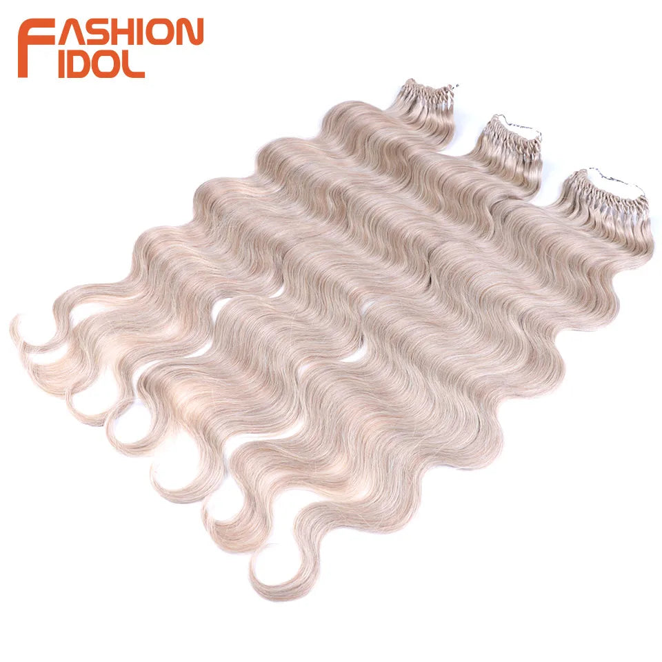 FASHION IDOL 24 Inch Body Wave Crochet Hair