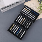 8Pc Exquisite Metal Tie Clip Set With Gift