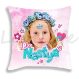 Cute Like Nastya Pillow Case Girls Pillowcase Sofa