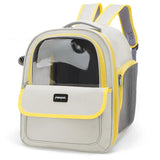 Cat Carrier Bag PU Portable Travel Outdoor Backpack