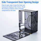 Mini Portable Small Computer Case Plexiglass Shell Compact