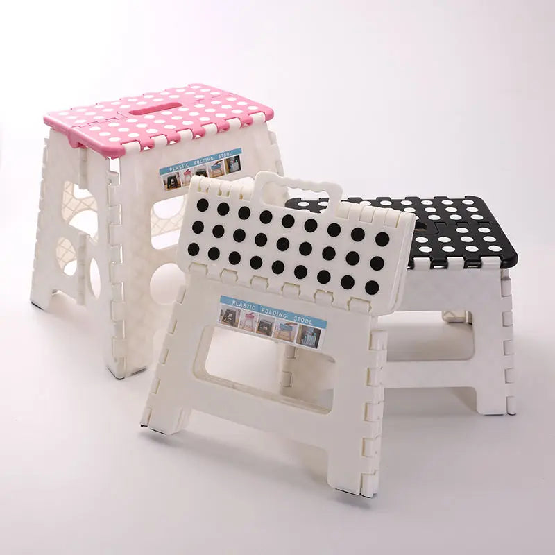 Folding Stool Thickened Plastic Folding Stool Lightweight handheld