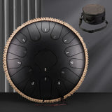 Hluru 15 Notes Glucophone Steel Tongue Drum 13