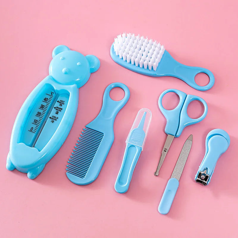 Baby care 7-piece infant water temperature meter combination