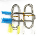 Aquarium Cleaning Brush for Water Hose Lily Pipe