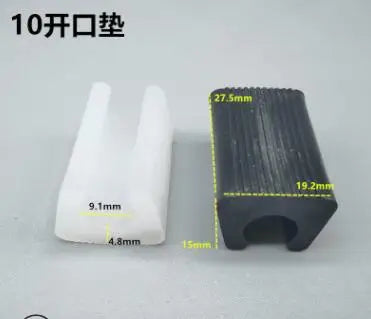 8pcs Plastic Office chair leg pads Cover 25mm