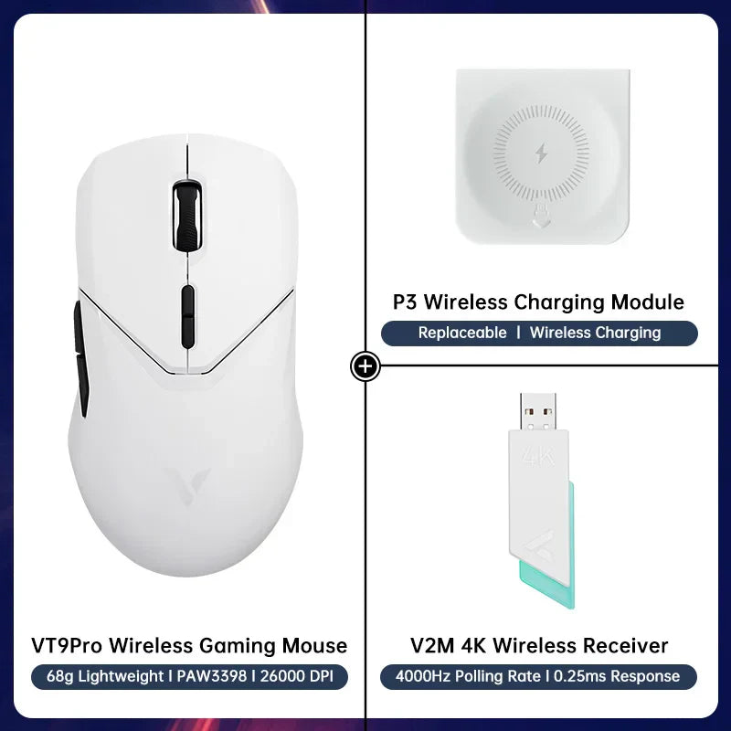Rapoo VT9PRO Wireless Gaming Mouse Esports Grade 68g