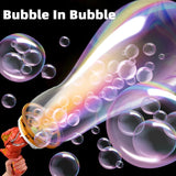 Automatic Bubble Machine Bubble Gun With Cartoon Fan