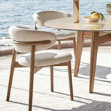 Nordic Dining Chairs Fashionable Simple Cloth Art Dining