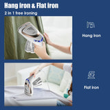 Steam Iron Garment Steamer Handheld Steamer 1600W Travel