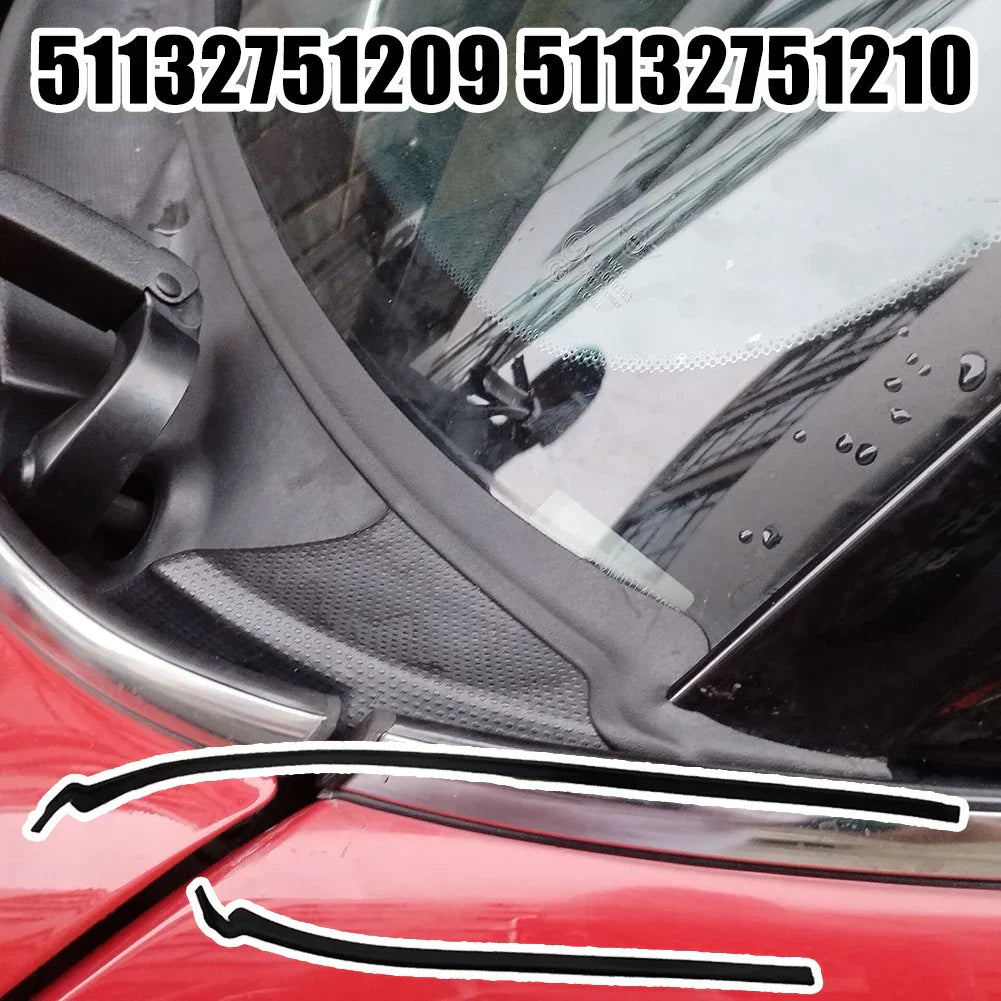 Car Windshield Wiper Cowl Rubber Seal For BMW