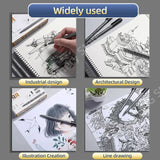 M&G PigmentLiner Needle tip pen Stabilo 0.2/0.3 sketch