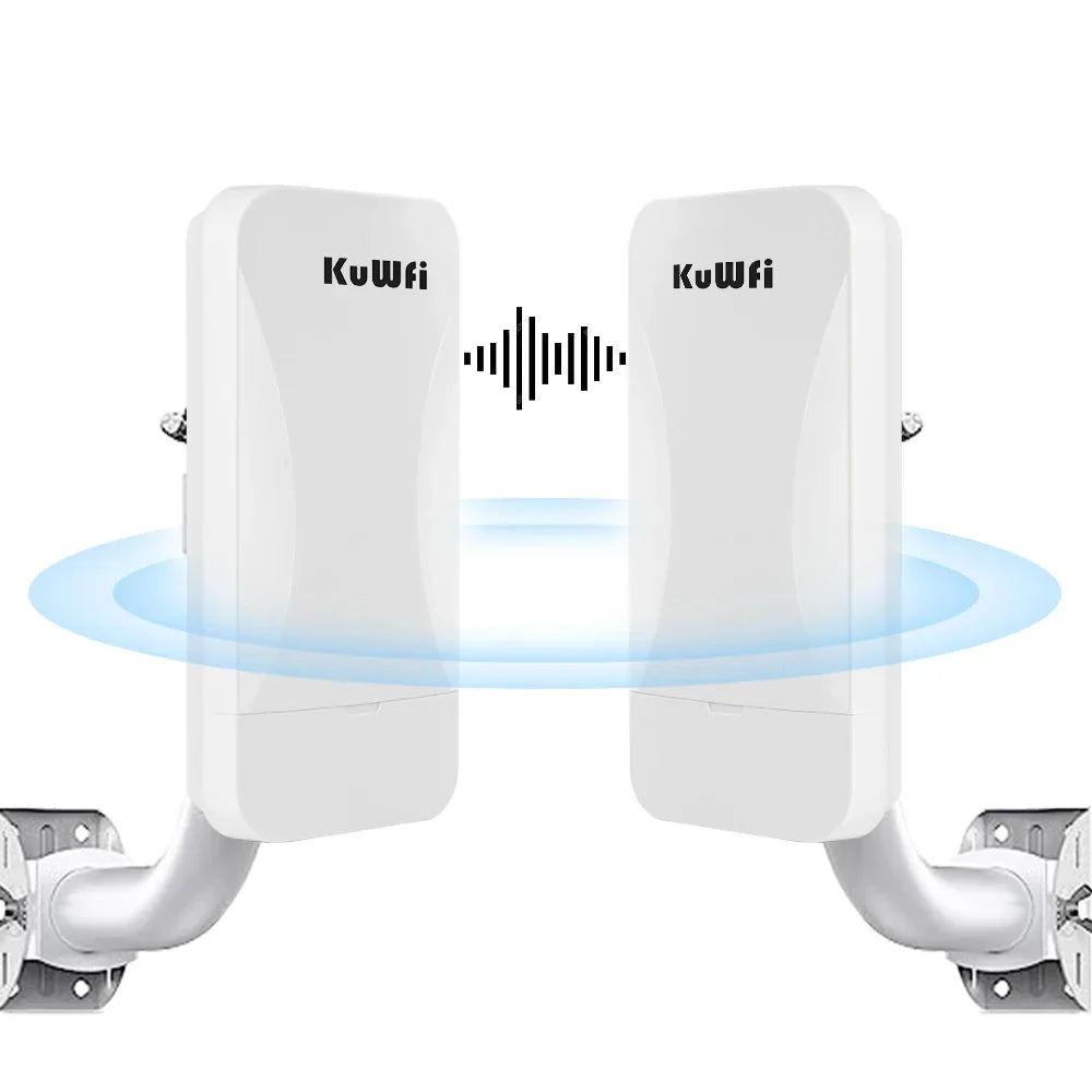 KuWfi 300Mbps Wifi Router Outdoor Wireless Bridge 2.4G