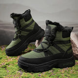 Mens Boots Outdoor Snow Shoes Plus Cotton Winter