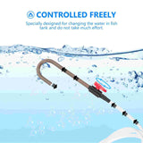 Bent Plastic Aquarium Water Pump Hanging Type Changer