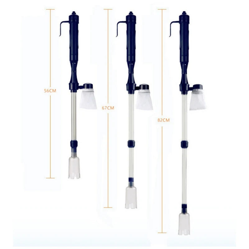 Aquarium Electric Water Change Pump Cleaning Tool Water
