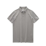 Dukeen Solid Color Polo Shirts for Men Short-Sleeved