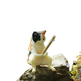 Creative Aquarium Decoration 10 Style Small Fishing Cat