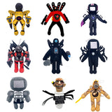 Skibidi Toilet Bosses Titan TV Man Cameraman Plush