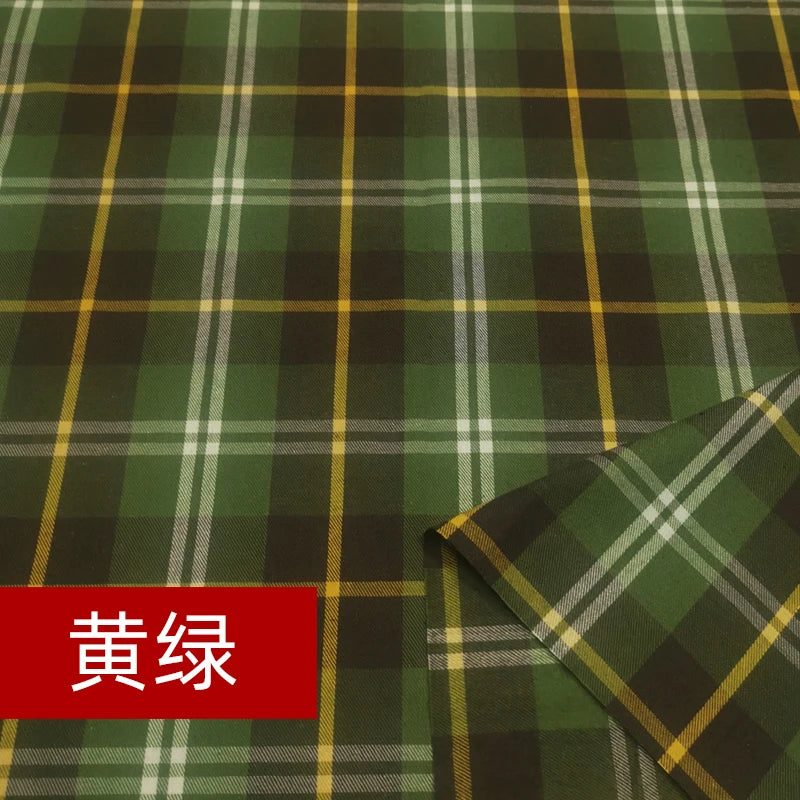 Yarn Dyed Soft Thickening Grinding Wool Plaid Fabric