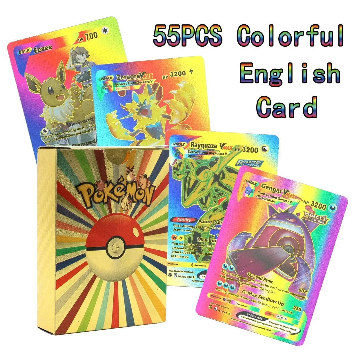 1996 Gen1 Pokemon First Edition English 60pcs Cards