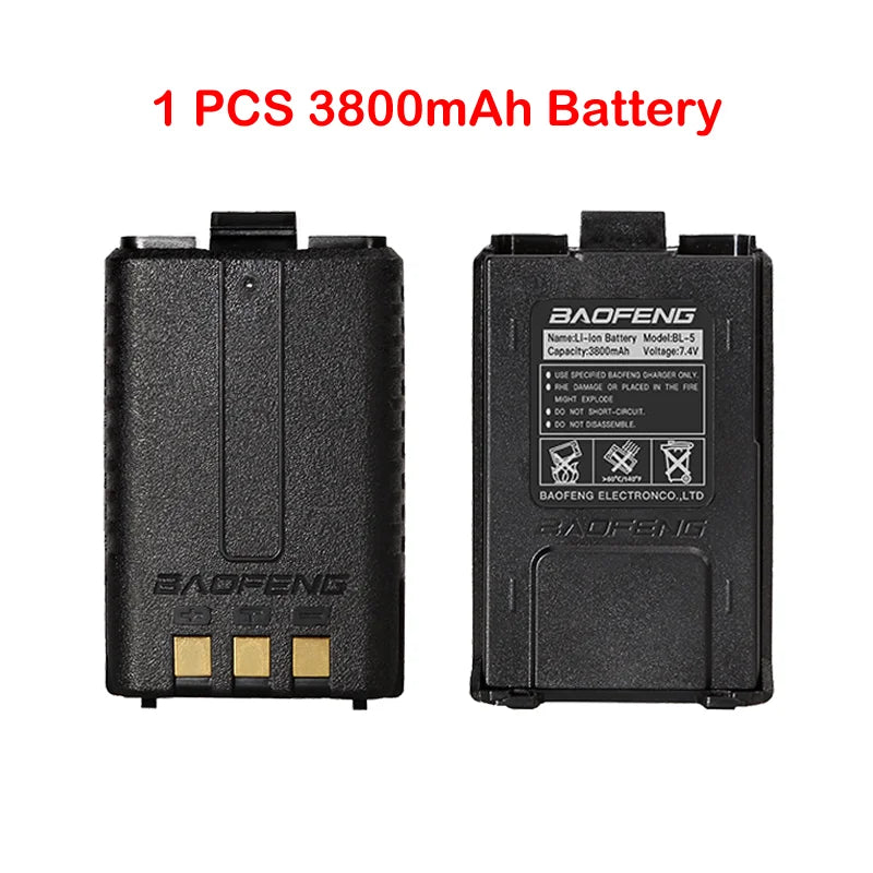 BAOFENG Battery BL-5 Li-ion 1800mAh Battery 3800mAh Battery