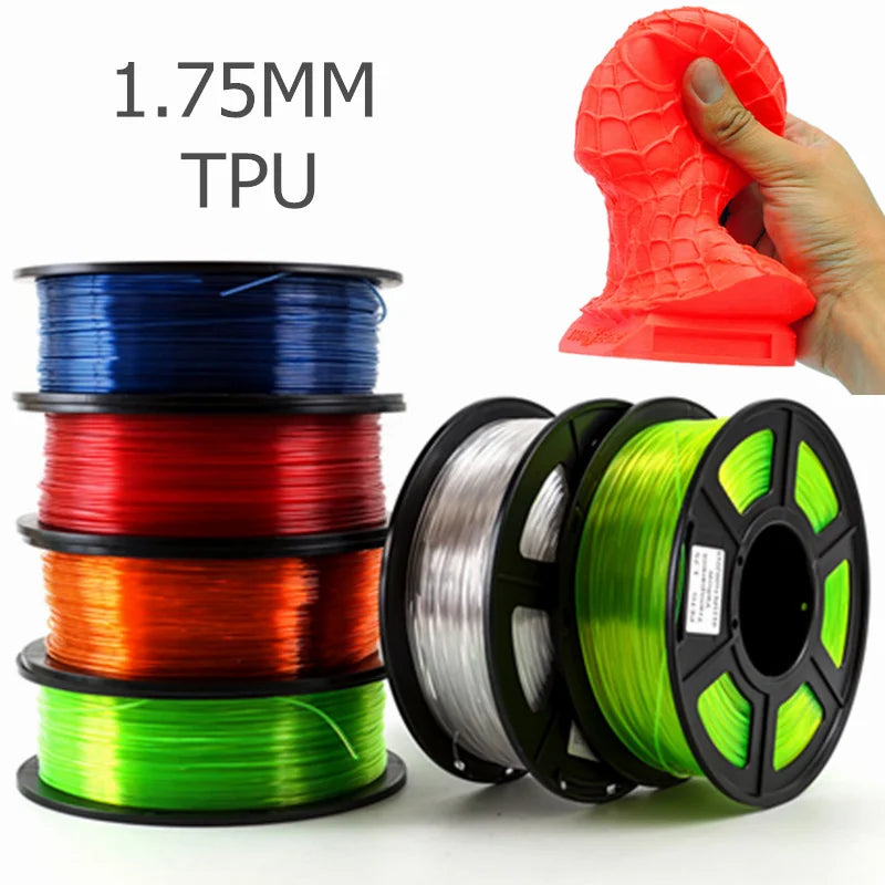 3D Printer Filament 1.75mm 250G TPU 3D Plastic