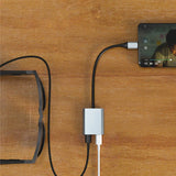 2 in 1 USB-C HUB PD100W&Data Transfer USB
