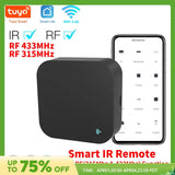 Tuya WiFi RF IR Remote Control 433MHz/315MHz For